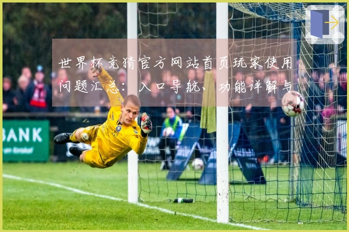 世界杯竞猜官方网站首页玩家使用问题汇总：入口导航、功能详解与体验反馈