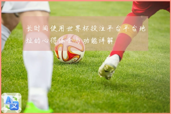 长时间使用世界杯投注平台平台地址的心得体会与功能详解