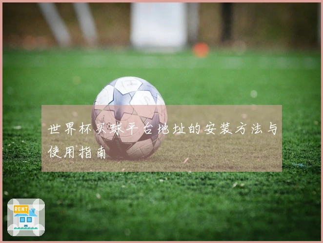 世界杯买球平台地址的安装方法与使用指南